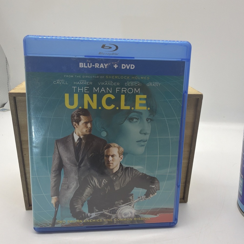 The Man From U.N.C.L.E. Blu-ray DVD 2015 Guy Ritchie Henry Cavill Hugh Grant